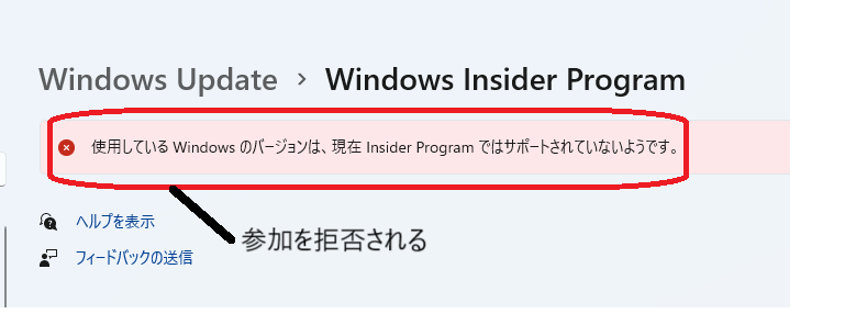 Windows Insider Program ɎQłȂ