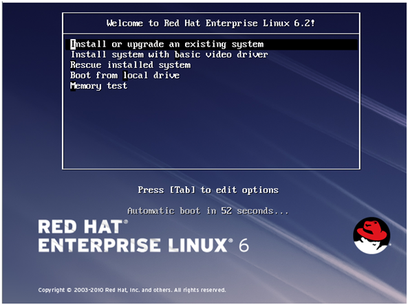 Redhat Enterprise Linux 6.2,RedhatLinux DVDÑj[