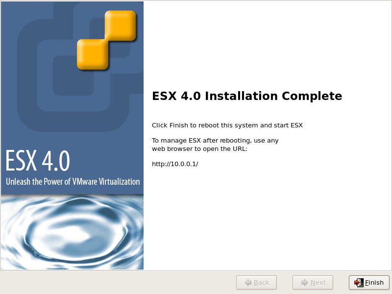 VMware ESX 4.0 CXg[ | ESXCXg[̊