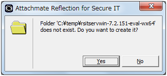 Reflection for Secure IT Server 7.2.151,RSITT[oW[̓WJ̊mF